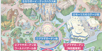 ザ・ヴィランズ・ハロウィーンの有料鑑賞エリアマップ| キャステル | CASTEL ディズニー情報