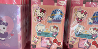 キティのラゲッジステッカーセット| キャステル | CASTEL ディズニー情報