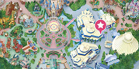 トレジャーコメットの地図| キャステル | CASTEL ディズニー情報