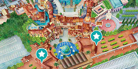 チケットブース・ノース/チケットブース・サウスの場所| キャステル | CASTEL ディズニー情報
