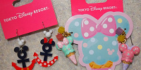ミッキーミニーピアス| キャステル | CASTEL ディズニー情報
