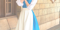 町娘姿のベル| キャステル | CASTEL ディズニー情報