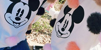 黒とピンクのボンボンがポイント| キャステル | CASTEL ディズニー情報