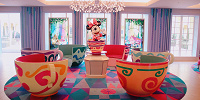 セレブレーションホテルウィッシュのロビー（ミニー）| キャステル | CASTEL ディズニー情報