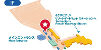 フロントデスクの地図| キャステル | CASTEL ディズニー情報