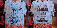 アイスクリームTシャツ（ドナルド）| キャステル | CASTEL ディズニー情報