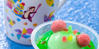 パッションフルーツとバナナのムース| キャステル | CASTEL ディズニー情報