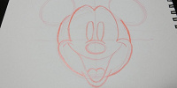 ミッキーの書き方ステップ⑥-1| キャステル | CASTEL ディズニー情報
