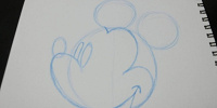ミッキーの書き方ステップ⑦-1| キャステル | CASTEL ディズニー情報