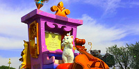 キュートなおしゃれキャットたちのフロート| キャステル | CASTEL ディズニー情報