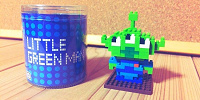 飾ってかわいいリトルグリーンメンのナノブロック| キャステル | CASTEL ディズニー情報