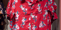 ミニーマウスアロハシャツ（レッド）| キャステル | CASTEL ディズニー情報