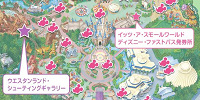 ハピエストミッキースポットの地図| キャステル | CASTEL ディズニー情報