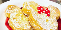 朝食限定のフレンチトースト| キャステル | CASTEL ディズニー情報