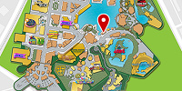 ボートウォーク・スナックの地図| キャステル | CASTEL ディズニー情報