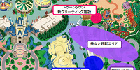 開発エリアイメージ（プレスリリースより引用）| キャステル | CASTEL ディズニー情報