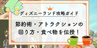 ディズニーランド攻略ガイド| キャステル | CASTEL ディズニー情報