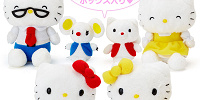 ハローキティ ぬいぐるみセット(HELLO KITTY ACTION -TOUCH YOUR HEART-)| キャステル | CASTEL ディズニー情報