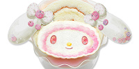 マイメロディのホワイトロールケーキパフェ| キャステル | CASTEL ディズニー情報