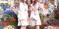 花柄ワンピース| キャステル | CASTEL ディズニー情報