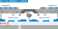 羽田空港第2ターミナル6番乗り場のマップ| キャステル | CASTEL ディズニー情報