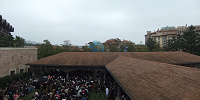 ミラコスタ連絡通路から見る「メインエントランス・ノース」| キャステル | CASTEL ディズニー情報