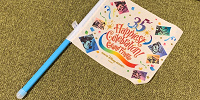 大人気で完売続きだった35周年フラッグ| キャステル | CASTEL ディズニー情報