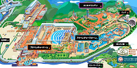 サマーランド内の地図| キャステル | CASTEL ディズニー情報