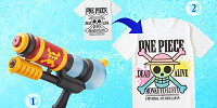 ウォーターシューター（左）とTシャツ（右）| キャステル | CASTEL ディズニー情報