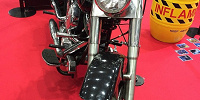 ターミネーターの映画撮影に使用されたバイク現物（東京コミコン2018で撮影）| キャステル | CASTEL ディズニー情報