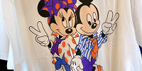 ミッキー＆ミニーTシャツ（ホワイト）| キャステル | CASTEL ディズニー情報
