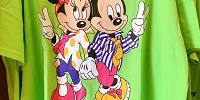 ミッキー＆ミニーTシャツ（ライトグリーン）| キャステル | CASTEL ディズニー情報
