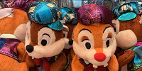 チップとデールぬいぐるみバッジ| キャステル | CASTEL ディズニー情報