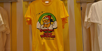 「ウッディ・ウッドペッカー×ぐでたま」のTシャツ（イエロー）| キャステル | CASTEL ディズニー情報