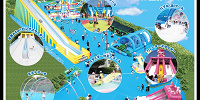 スプラッシュアイランド　プール全体MAP| キャステル | CASTEL ディズニー情報