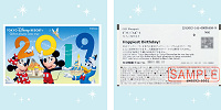 メッセージ入りパークチケット| キャステル | CASTEL ディズニー情報