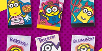 ミニオン「MINIONS MAYHEM TRICK」メモ帳セット| キャステル | CASTEL ディズニー情報