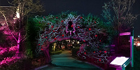 大人ハロウィーン・エリア ～呪われた薔薇園～| キャステル | CASTEL ディズニー情報