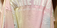 オーバーサイズ長袖ミニーTシャツ（裏）| キャステル | CASTEL ディズニー情報