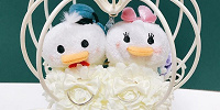 ドナルドとデイジーのリングピロー| キャステル | CASTEL ディズニー情報