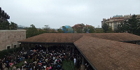 ミラコスタ連絡通路から見る「メインエントランス・ノース」| キャステル | CASTEL ディズニー情報