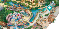 アラビアンコーストの地図| キャステル | CASTEL ディズニー情報