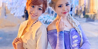 エルサ＆アナ仮装| キャステル | CASTEL ディズニー情報