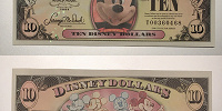 10ドル紙幣：ミッキーデザイン| キャステル | CASTEL ディズニー情報