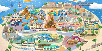 TDR周辺のマップ| キャステル | CASTEL ディズニー情報