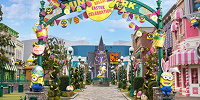 ミニオンパークのイースター装飾| キャステル | CASTEL ディズニー情報