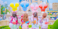 浴衣コーデ| キャステル | CASTEL ディズニー情報