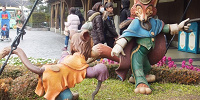 キツネのファウルフェローとネコのギデオン| キャステル | CASTEL ディズニー情報