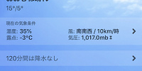 AccuWeather　アプリ画面| キャステル | CASTEL ディズニー情報