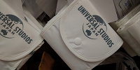 USJロゴの総柄エコバック畳んだ状態| キャステル | CASTEL ディズニー情報